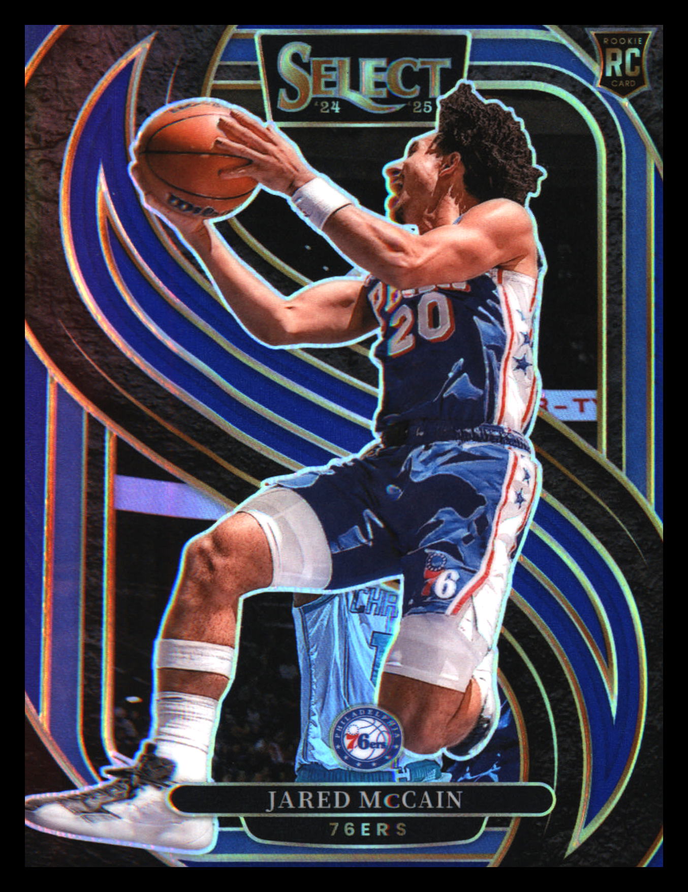 2024-25 Panini Select Silver Prizm #184 Jared McCain Rookie Rookie