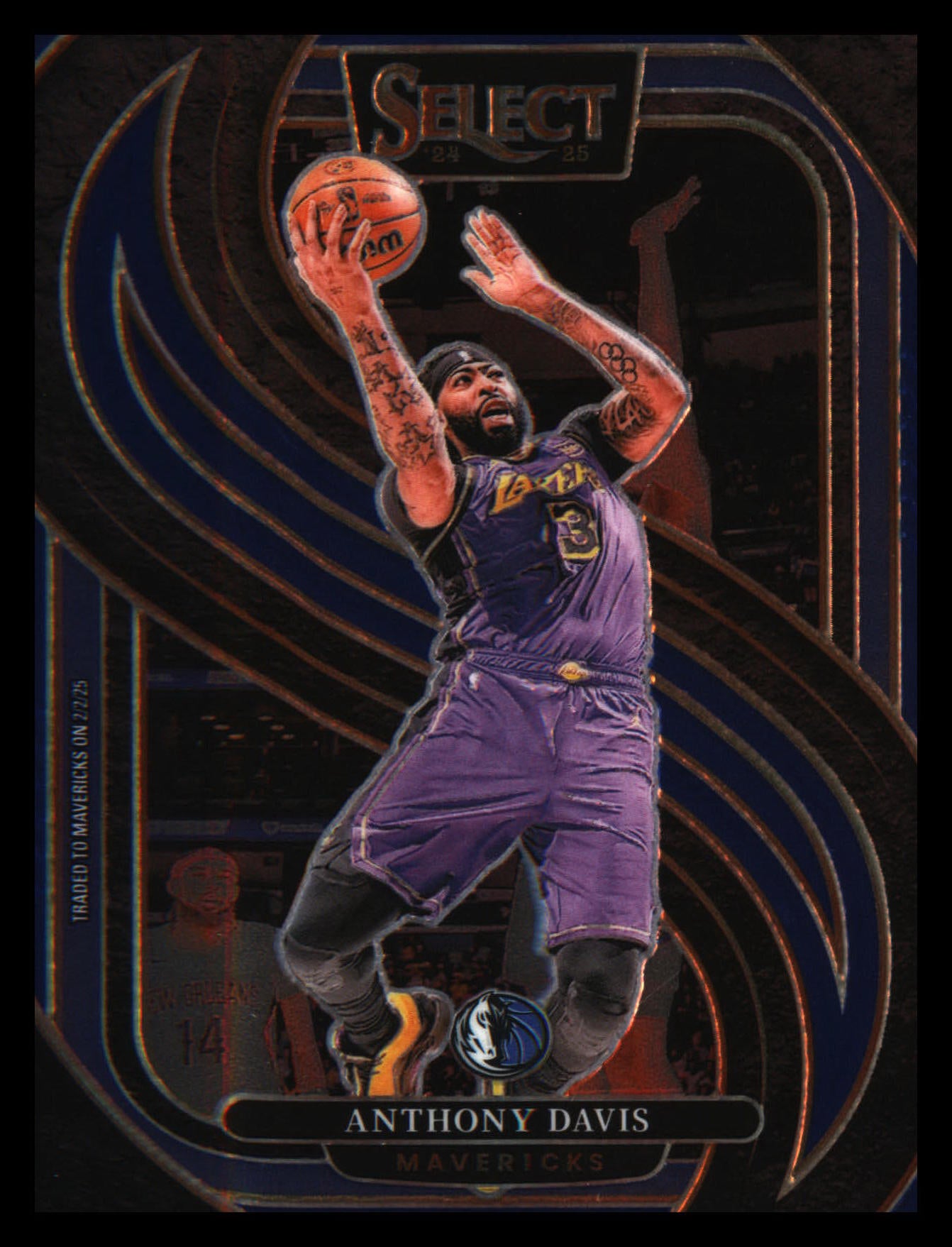 2024-25 Panini Select Blue (Retail) #149 Anthony Davis