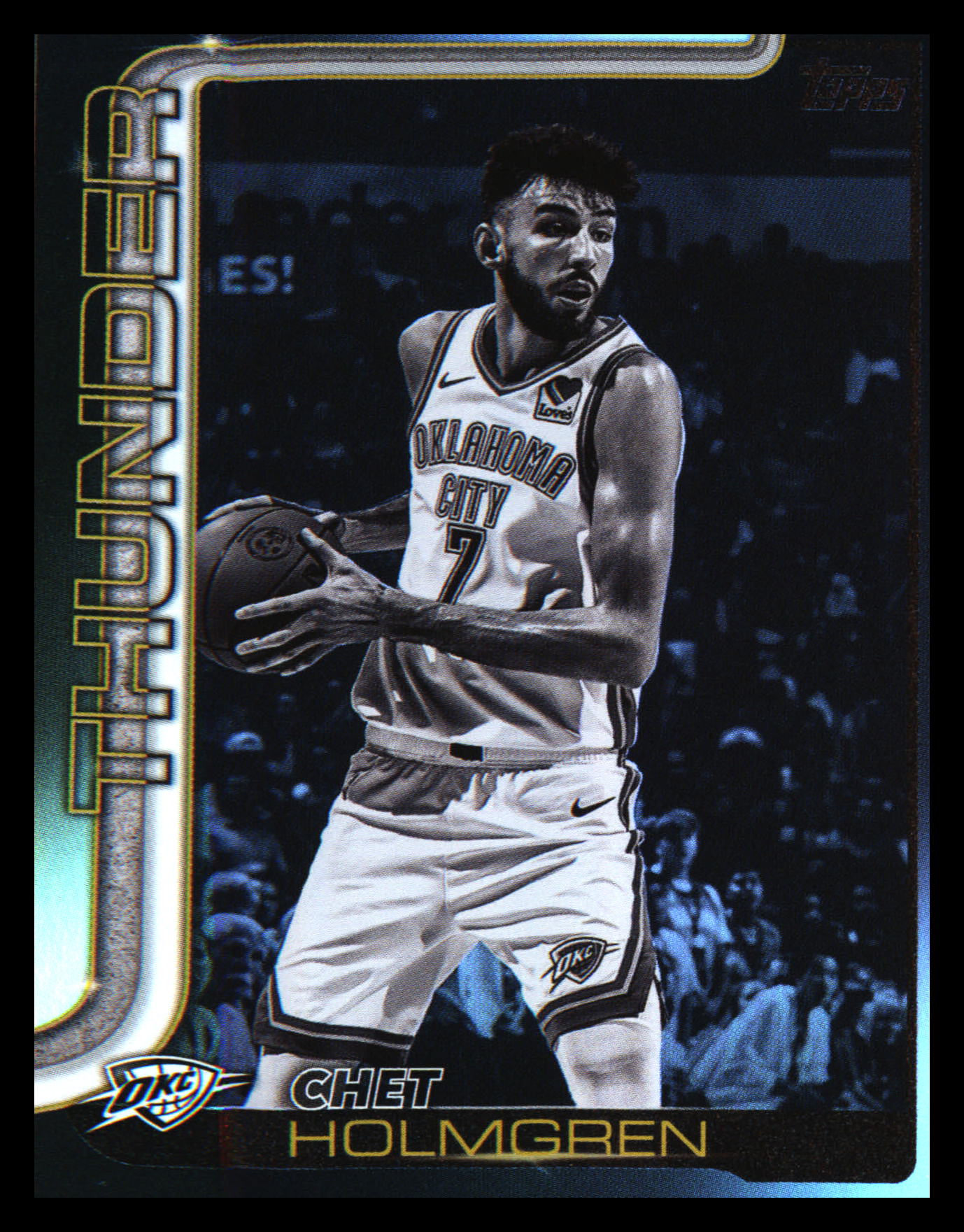 2025-26 Topps Blackout #118 Chet Holmgren