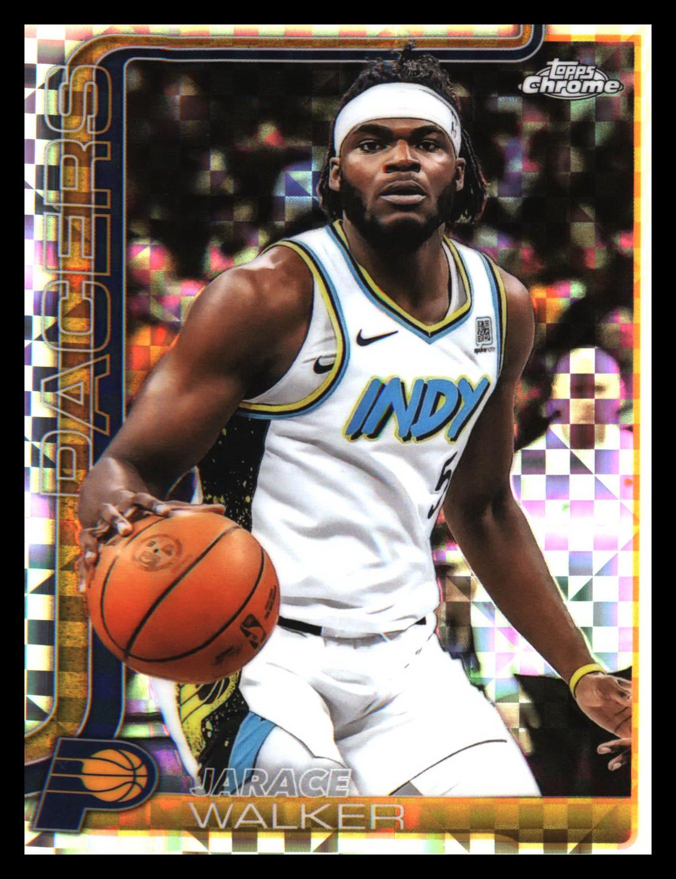 2025-26 Topps Chrome X-Fractor #53 Jarace Walker