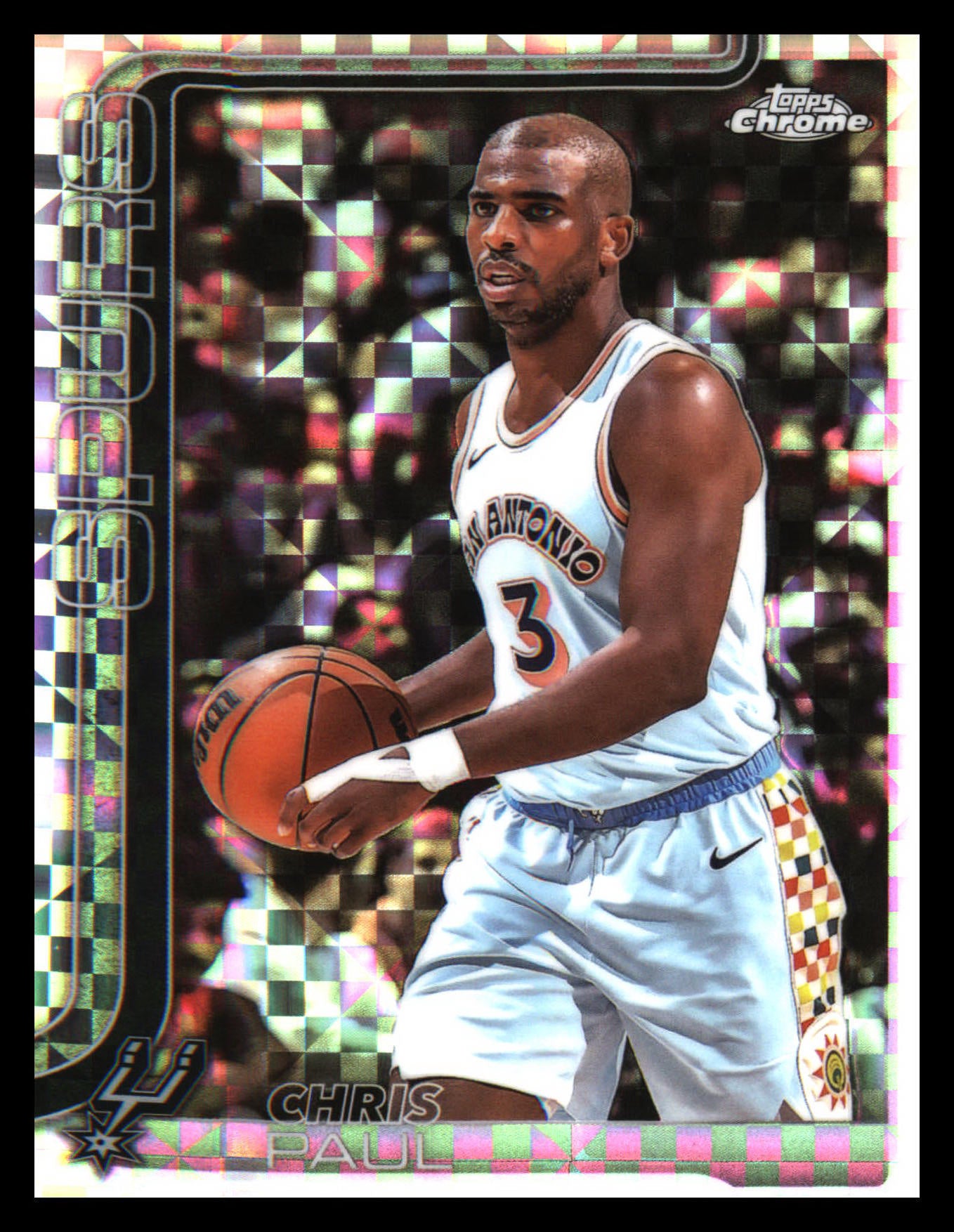 2025-26 Topps Chrome X-Fractor #219 Chris Paul