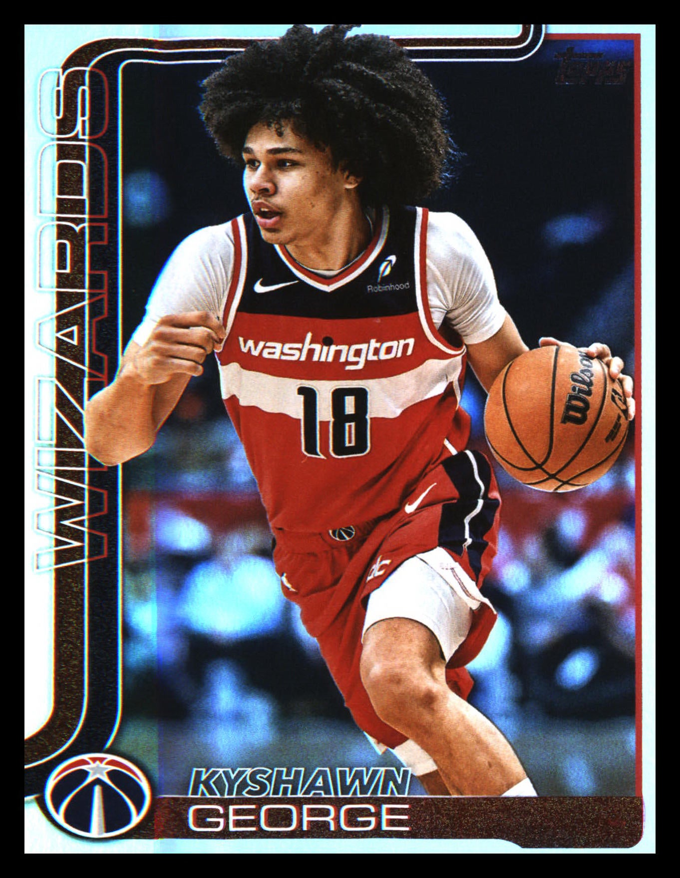 2025-26 Topps Holo Foil #98 Kyshawn George
