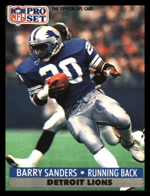 1991 Pro Set #502 Barry Sanders