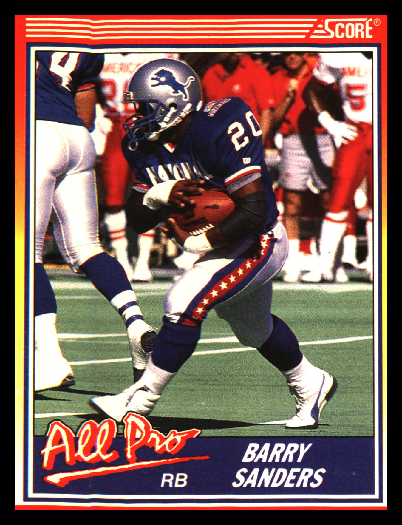 1990 Score #580 Barry Sanders