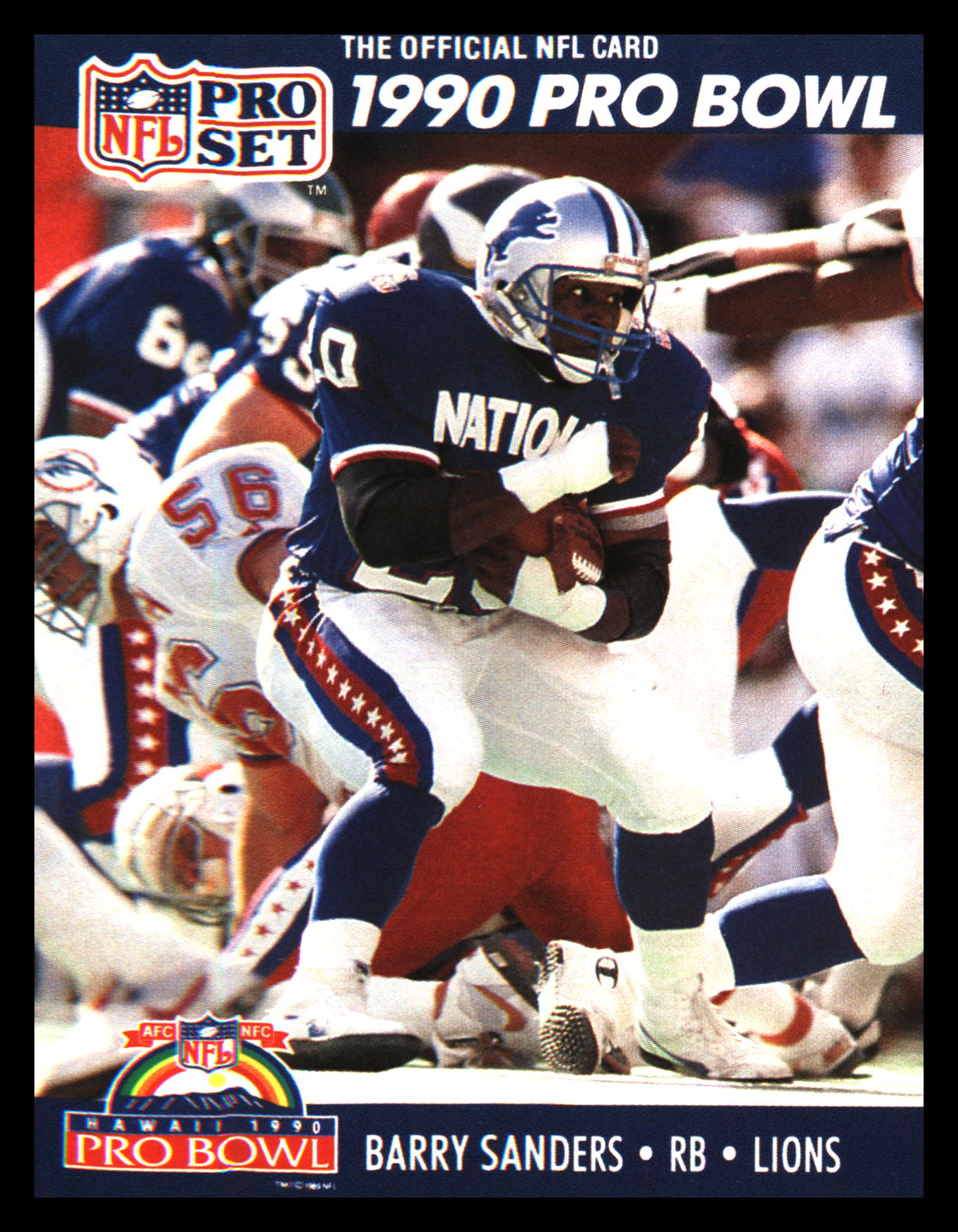 1990 Pro Set #413 Barry Sanders