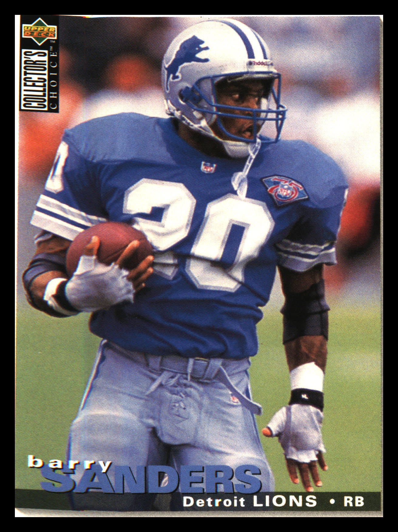 1995 Collector's Choice #156 Barry Sanders