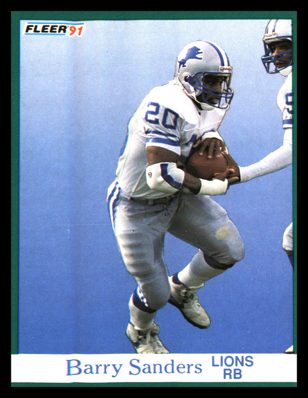 1991 Fleer #247 Barry Sanders