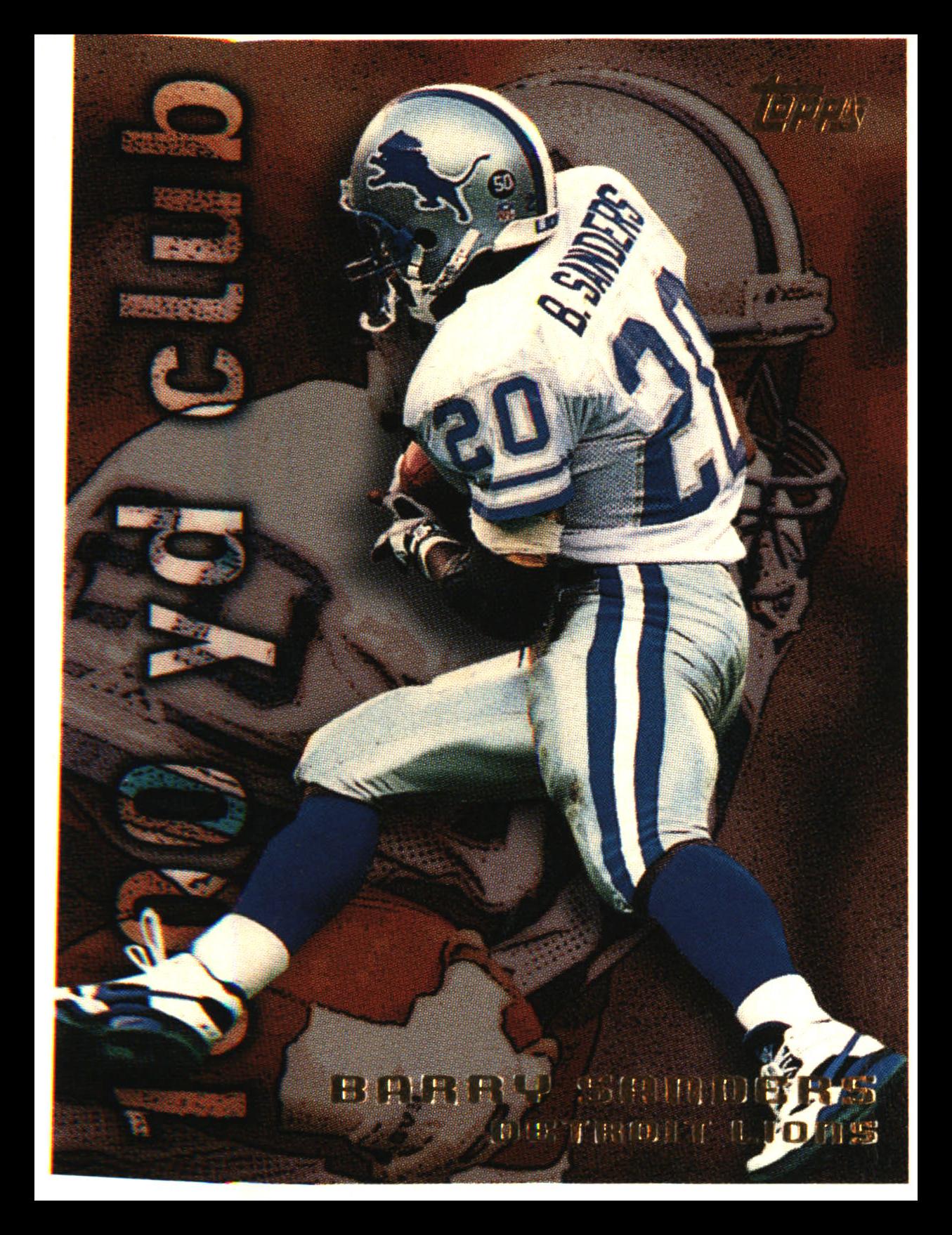 1995 Topps Carolina Panthers #1 Barry Sanders