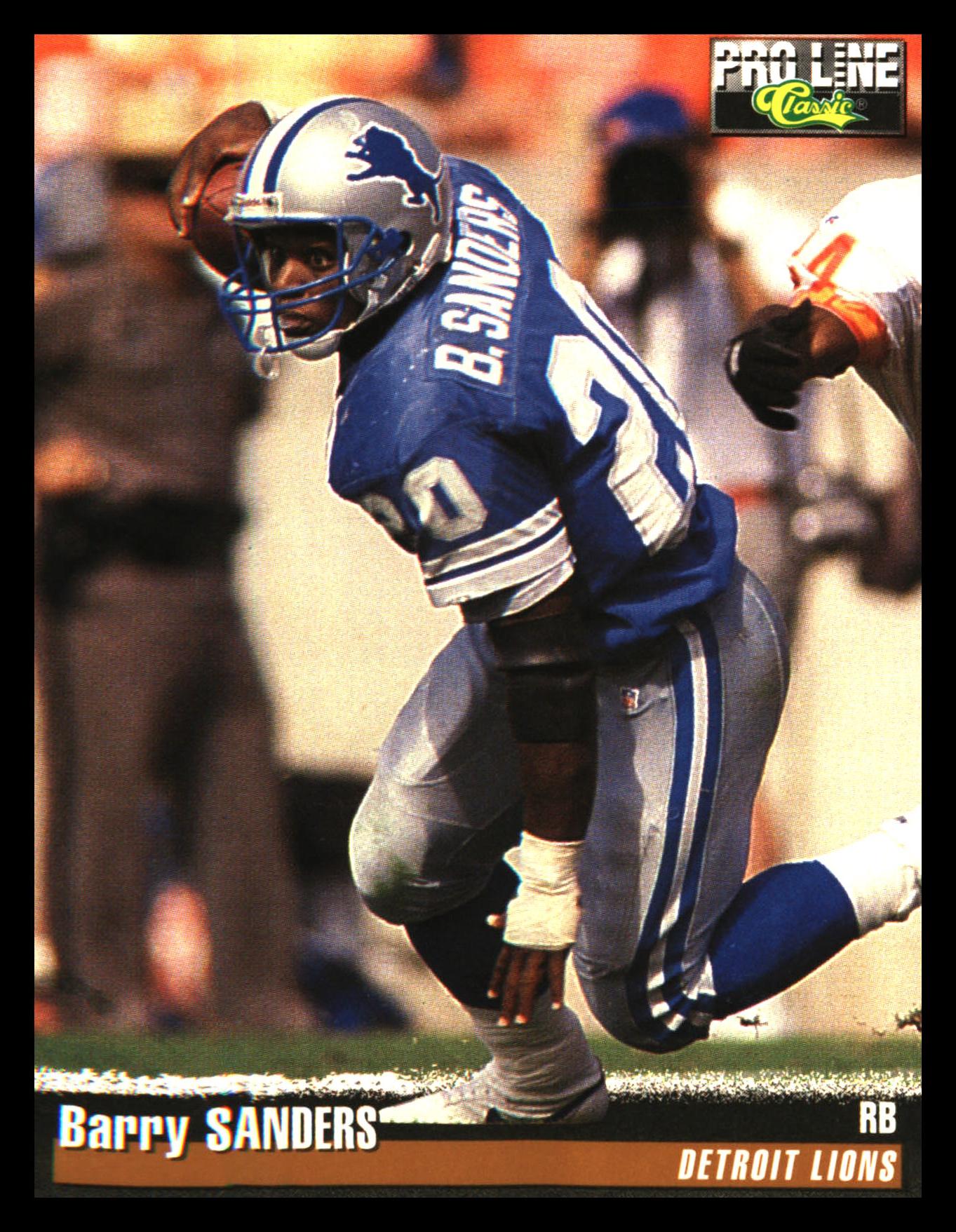 1995 Pro Line #206 Barry Sanders