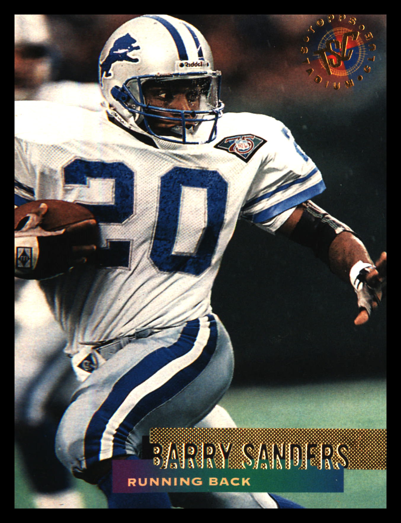 1995 Stadium Club #370 Barry Sanders