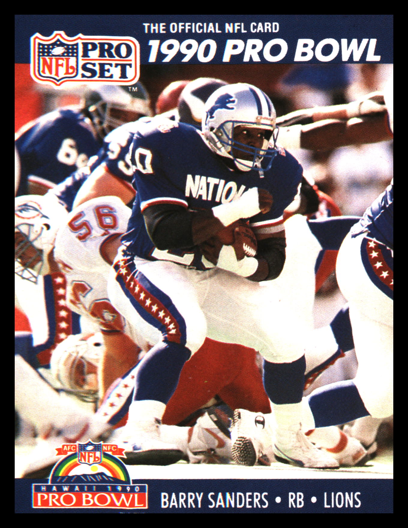 1990 Pro Set #413 Barry Sanders