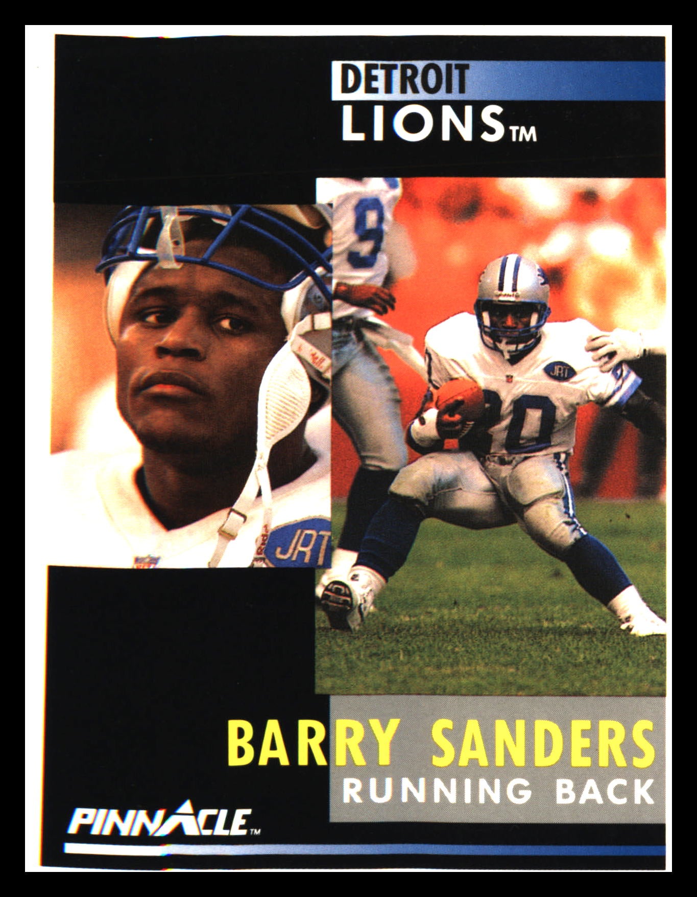 1991 Pinnacle #250 Barry Sanders