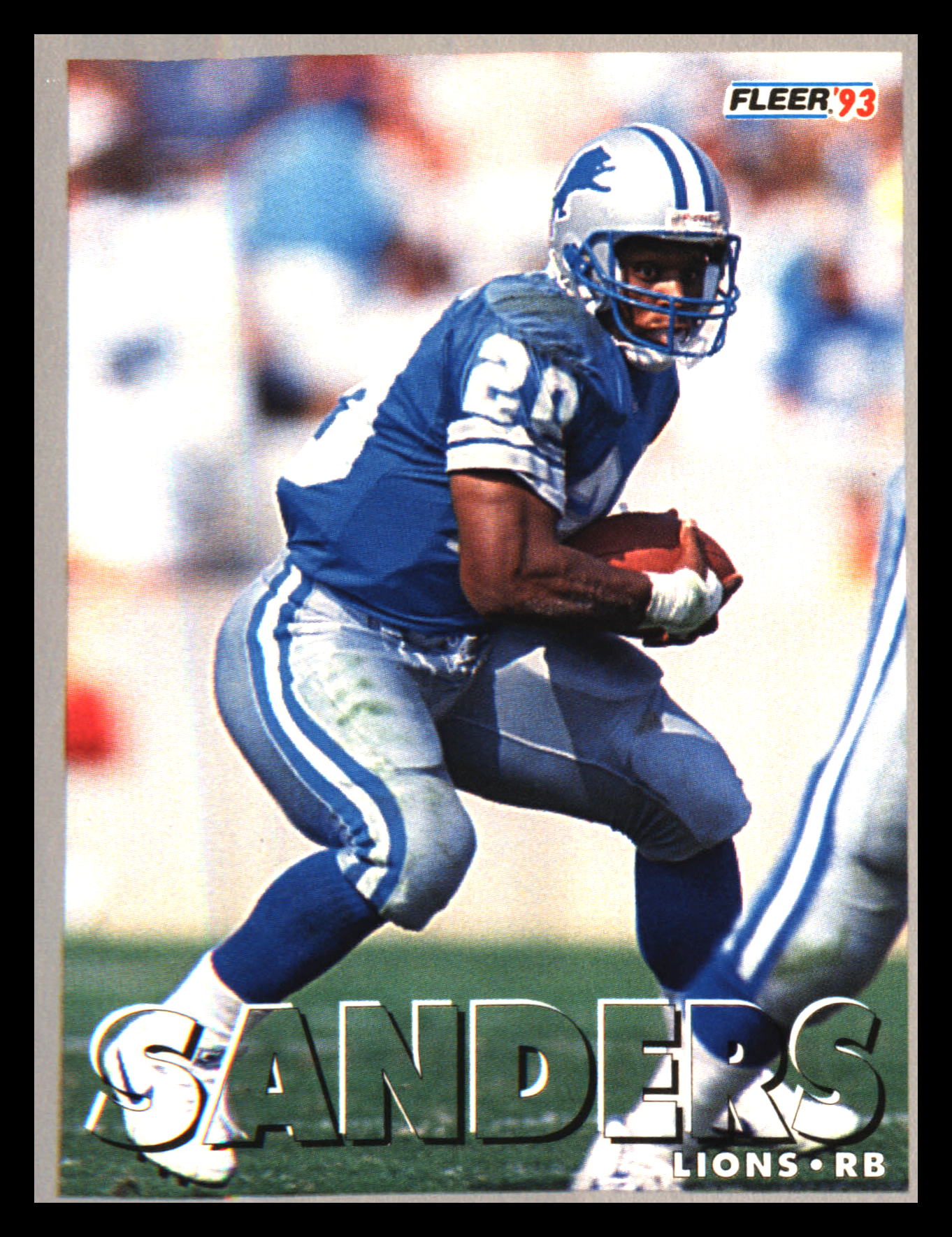 1993 Fleer #213 Barry Sanders