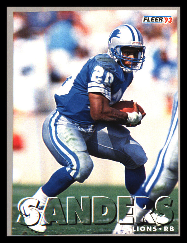1993 Fleer #213 Barry Sanders