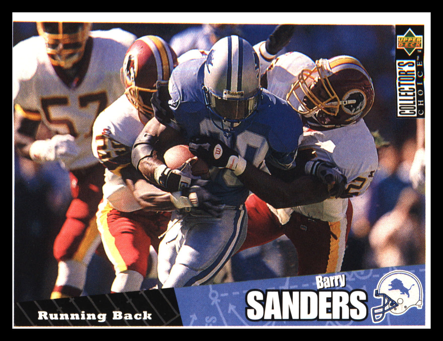 1996 Collector's Choice #88 Barry Sanders