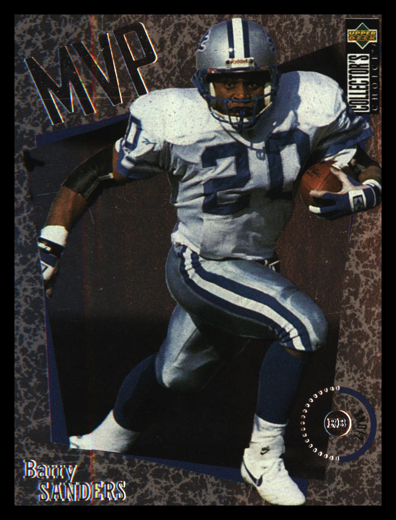 1996 Collector's Choice MVPs #M16 Barry Sanders