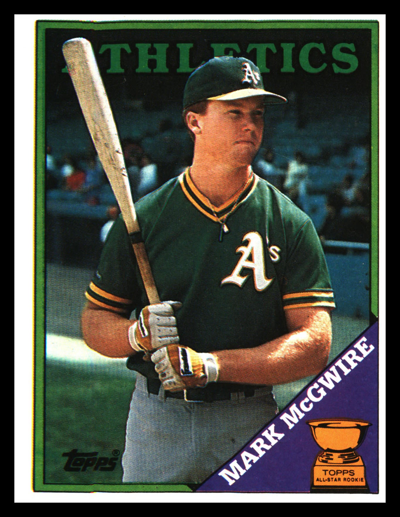 1988 Topps #580 Mark McGwire