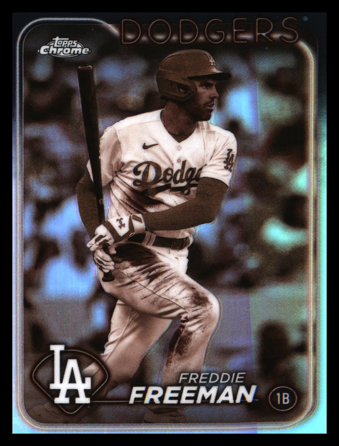2024 Topps Chrome Sepia Refractors #4 Freddie Freeman