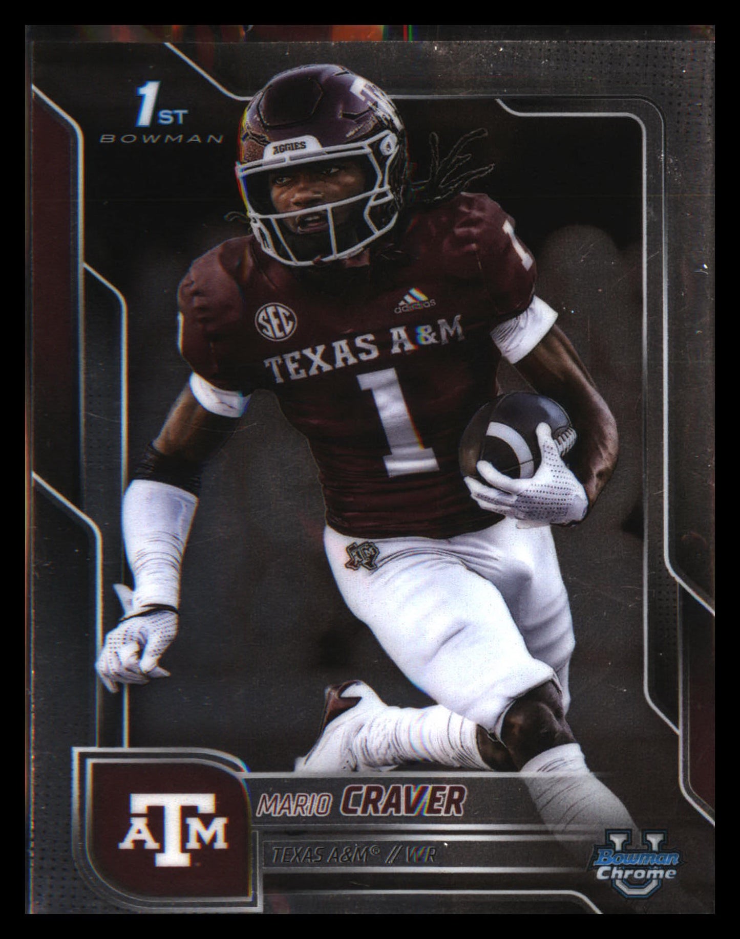 2025 Bowman University Chrome #165 Mario Craver