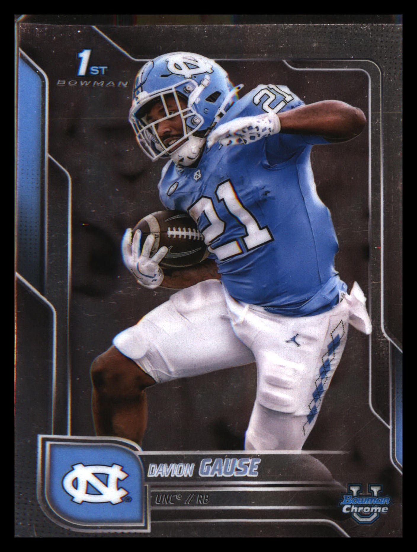 2025 Bowman University Chrome #105 Davion Gause