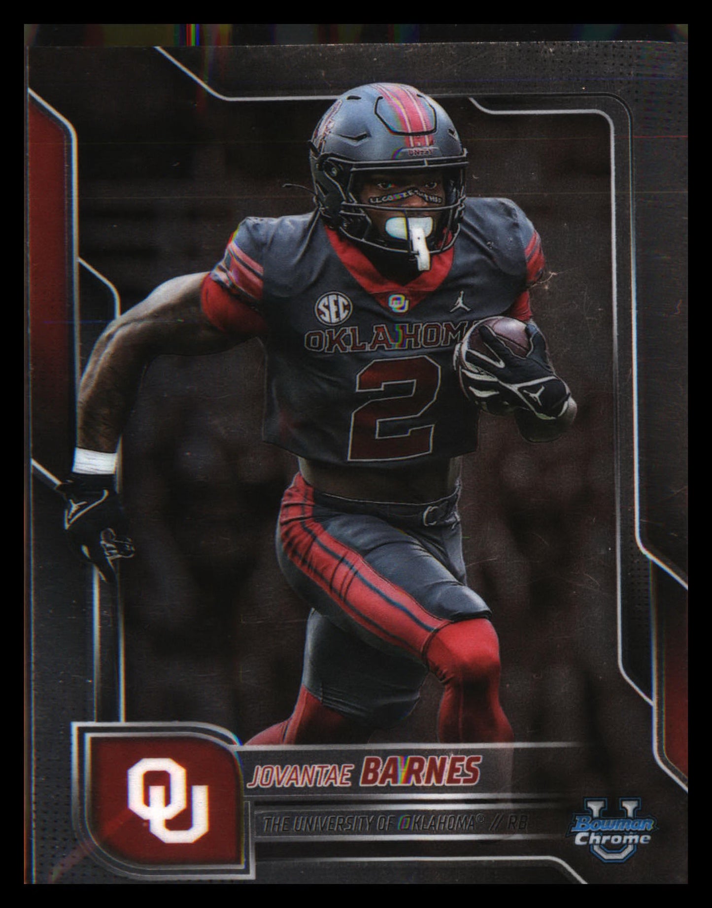 2025 Bowman University Chrome #200 Jovantae Barnes