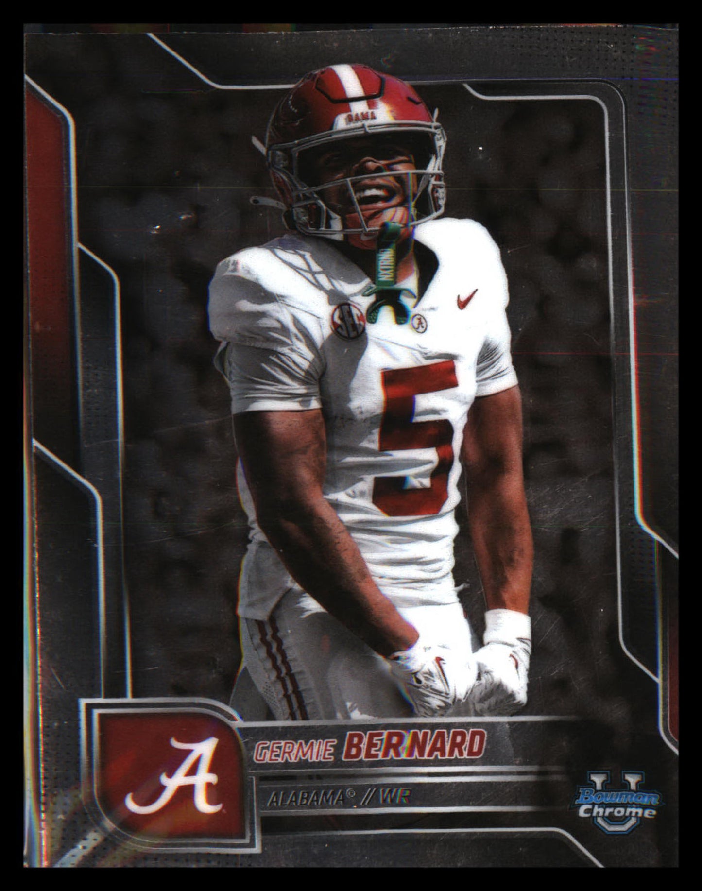 2025 Bowman University Chrome #187 Germie Bernard