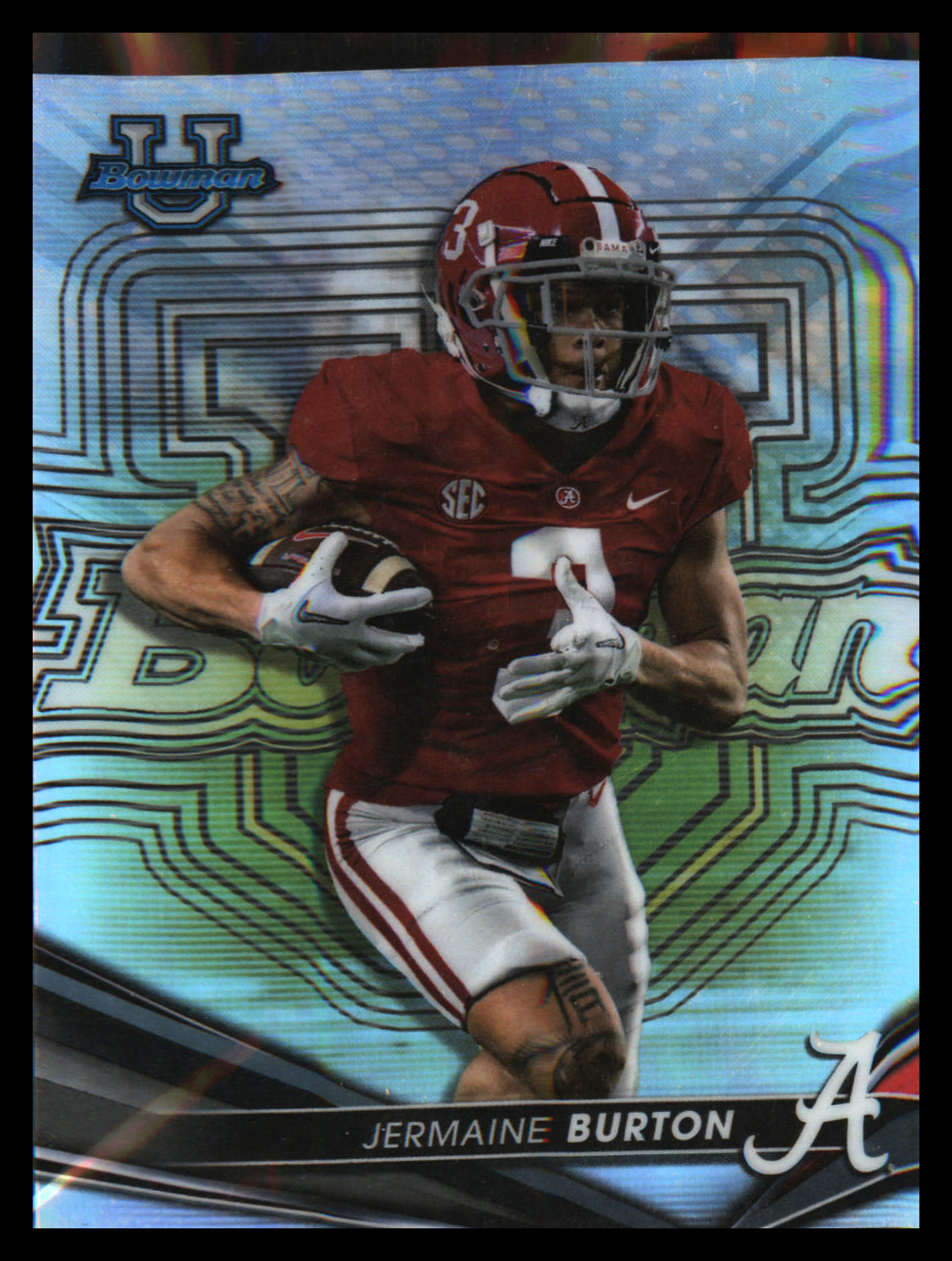 2022-23 Bowman's Best University Refractor #71 Jermaine Burton