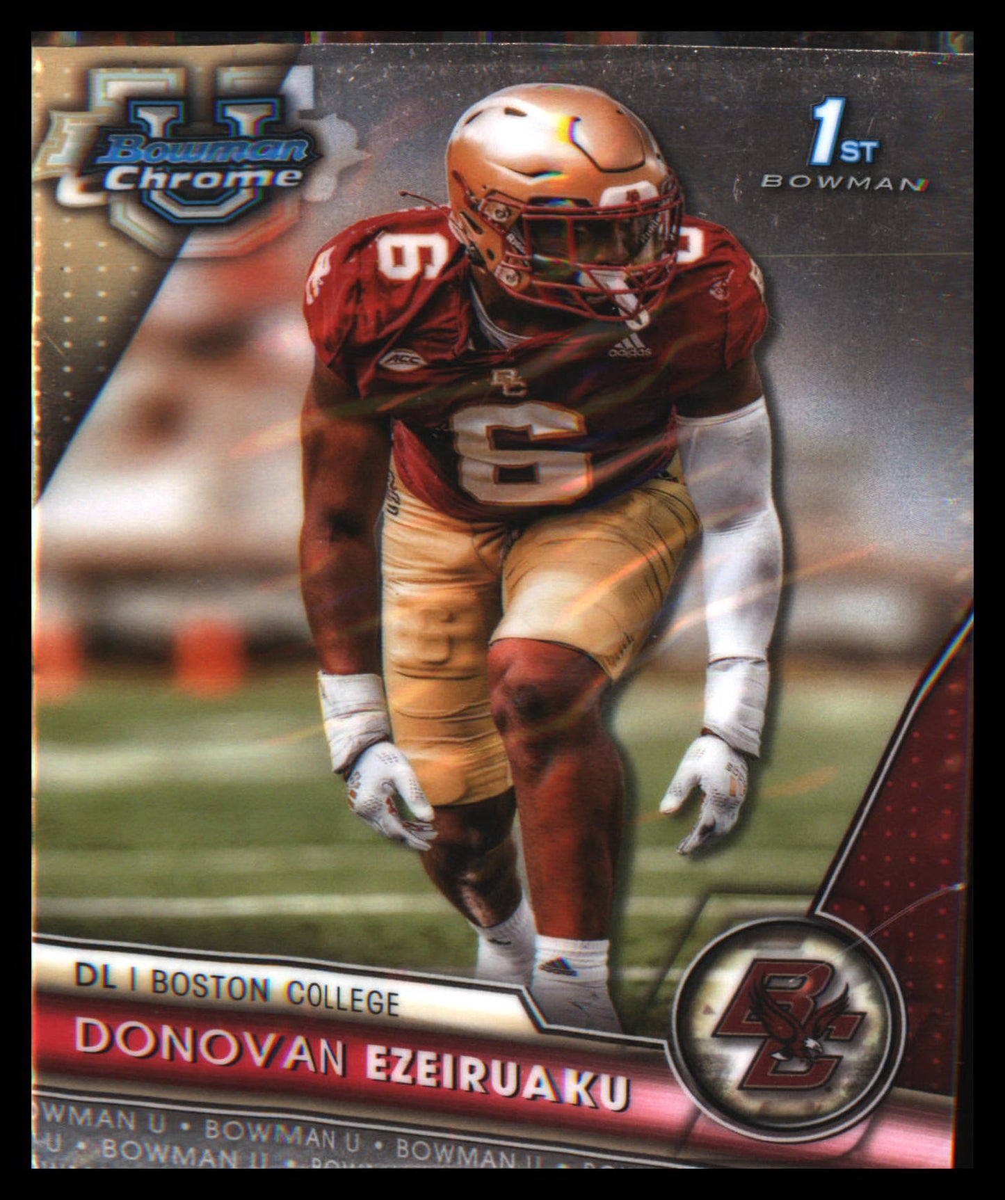 2023 Bowman University Chrome #71 Donovan Ezeiruaku
