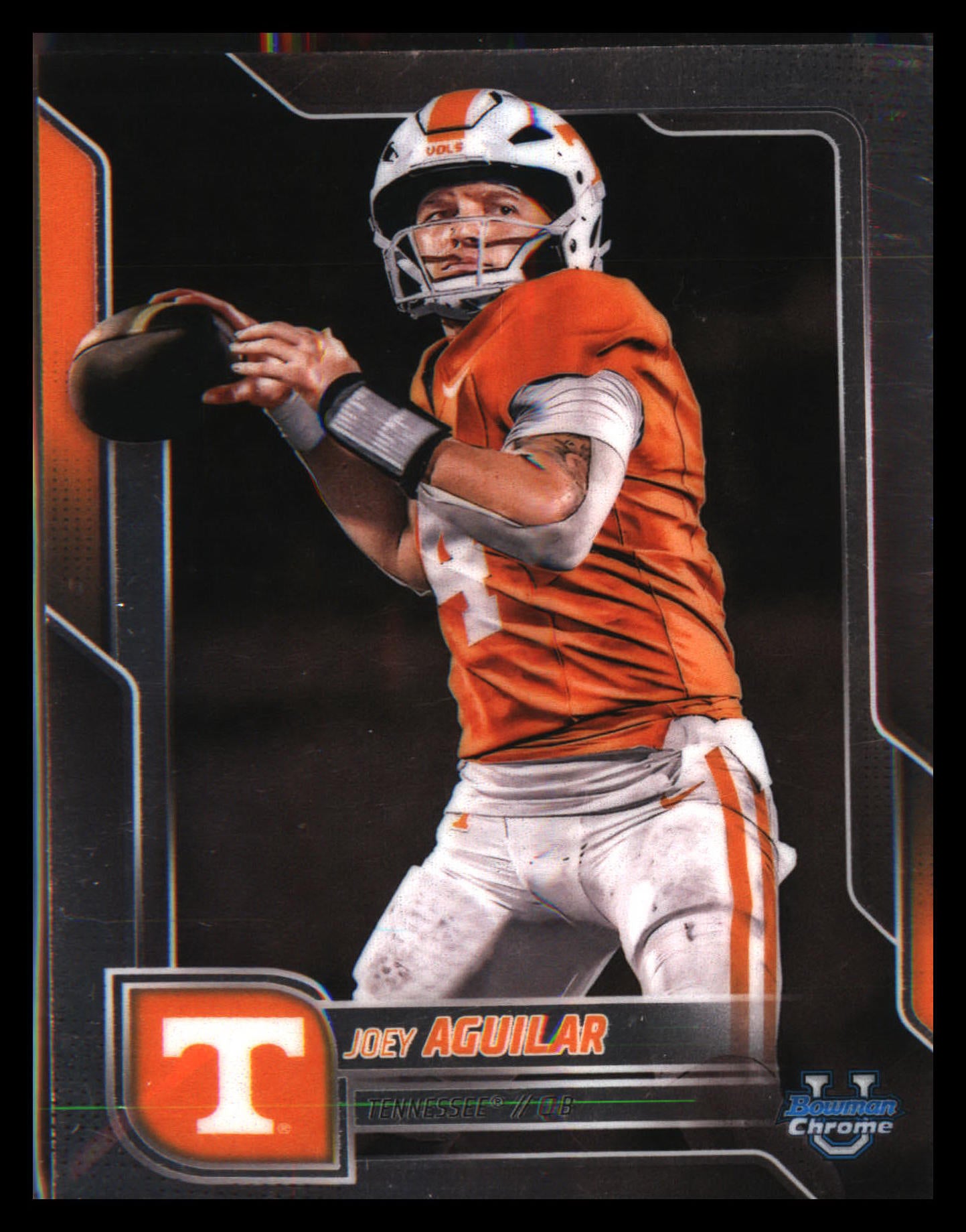 2025 Bowman University Chrome #192 Joey Aguilar