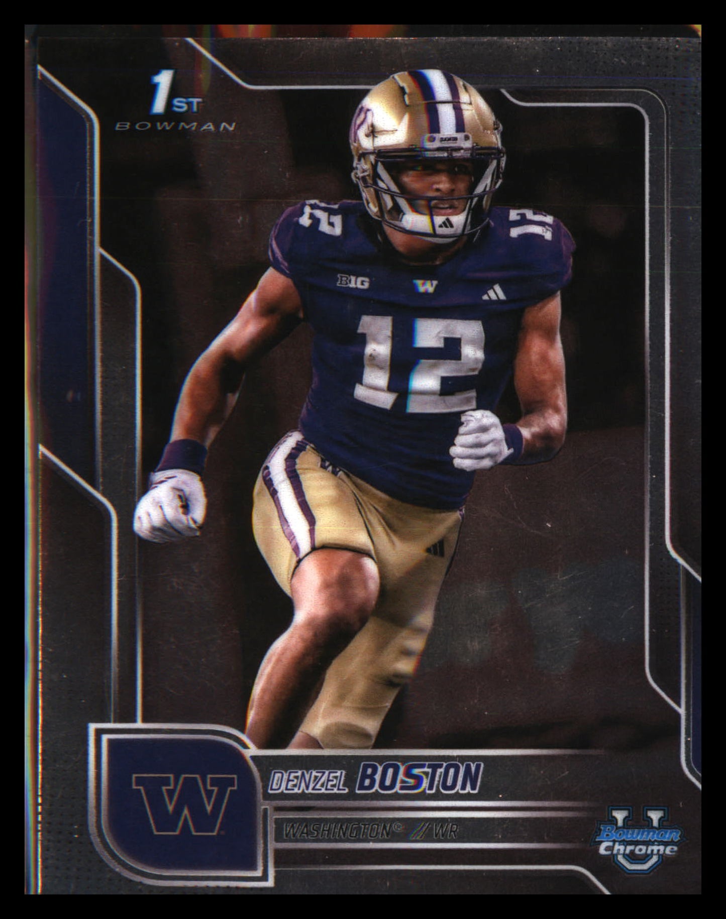 2025 Bowman University Chrome #34 Denzel Boston