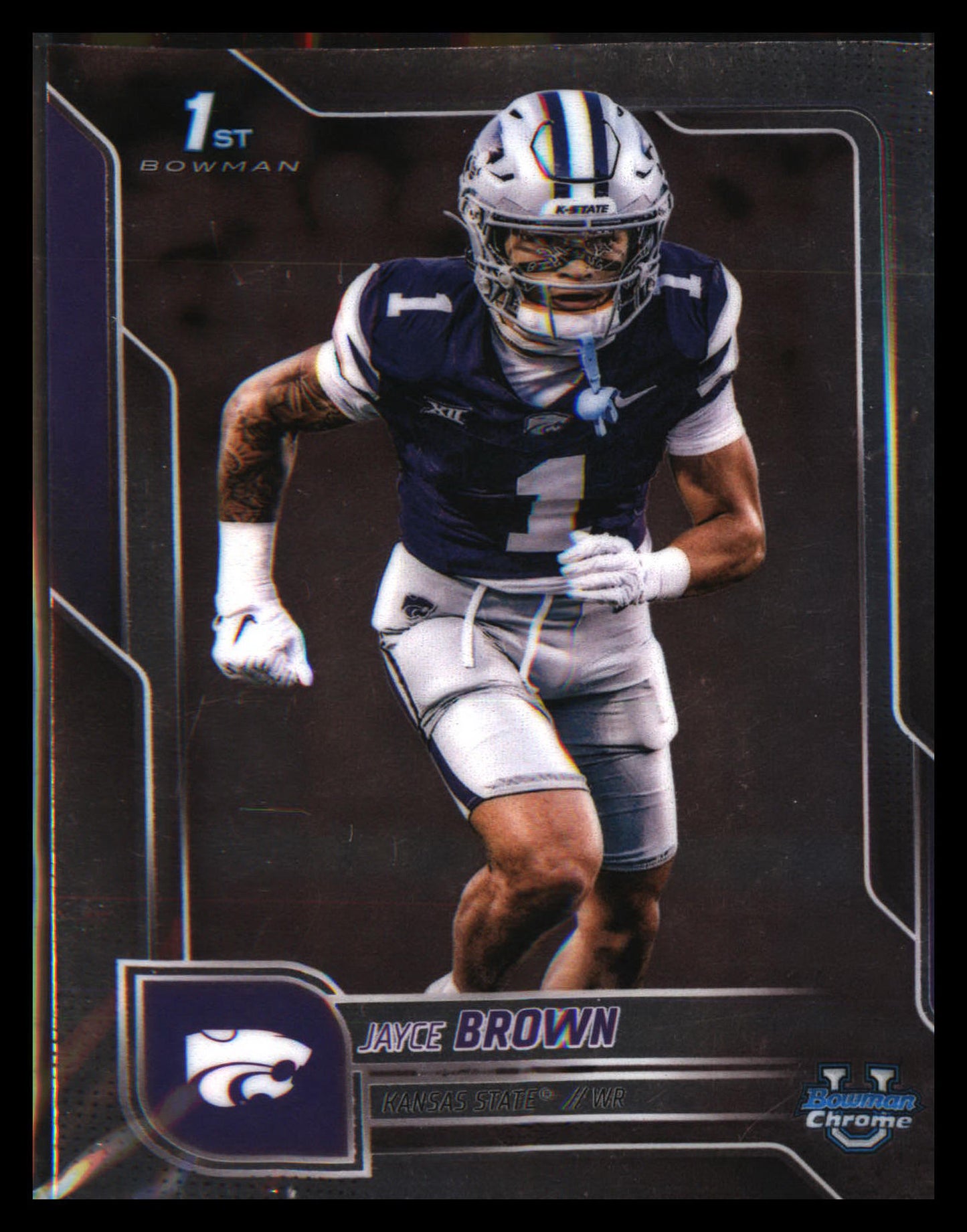 2025 Bowman University Chrome #71 Jayce Brown