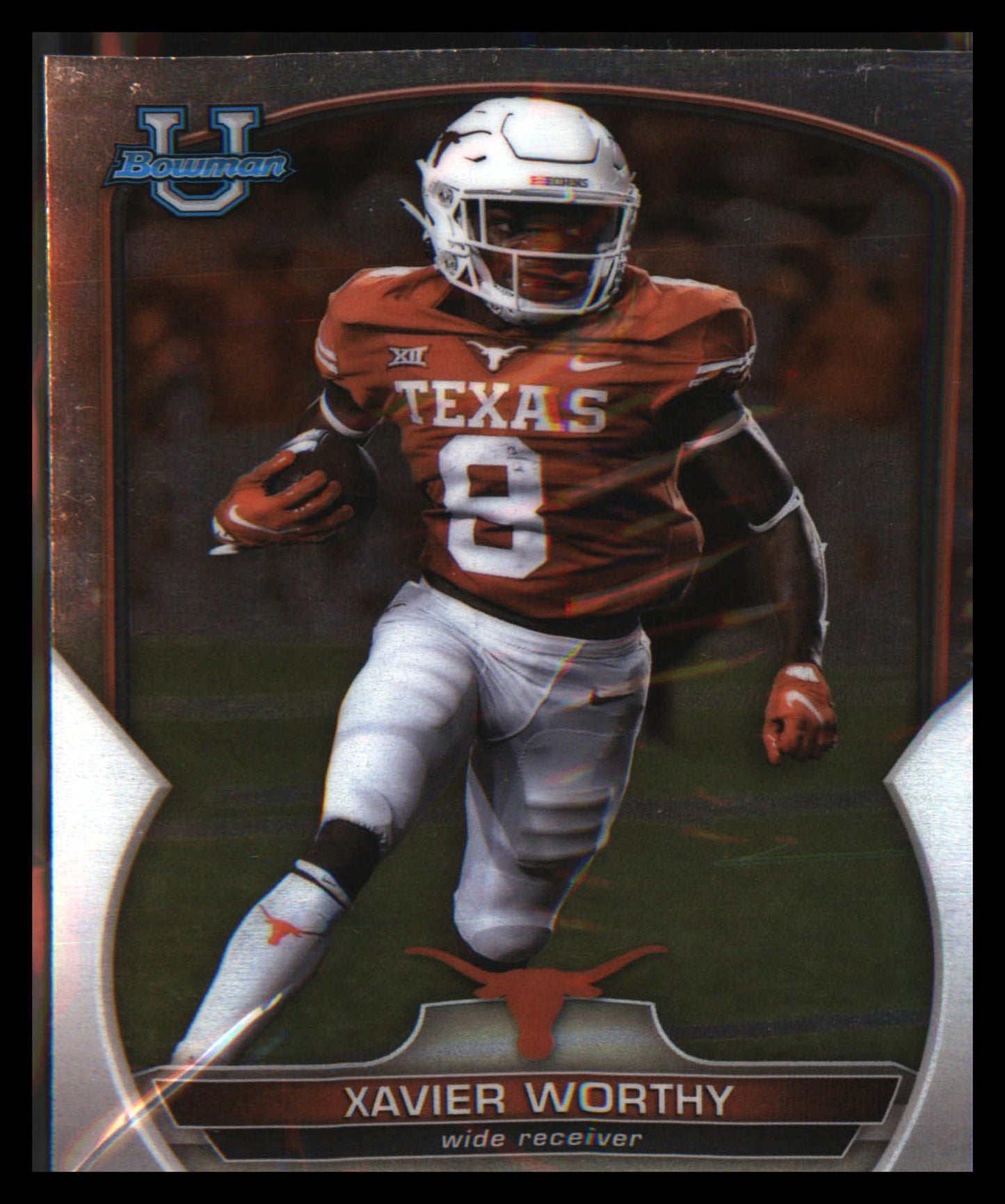 2022 Bowman University Chrome #29 Xavier Worthy