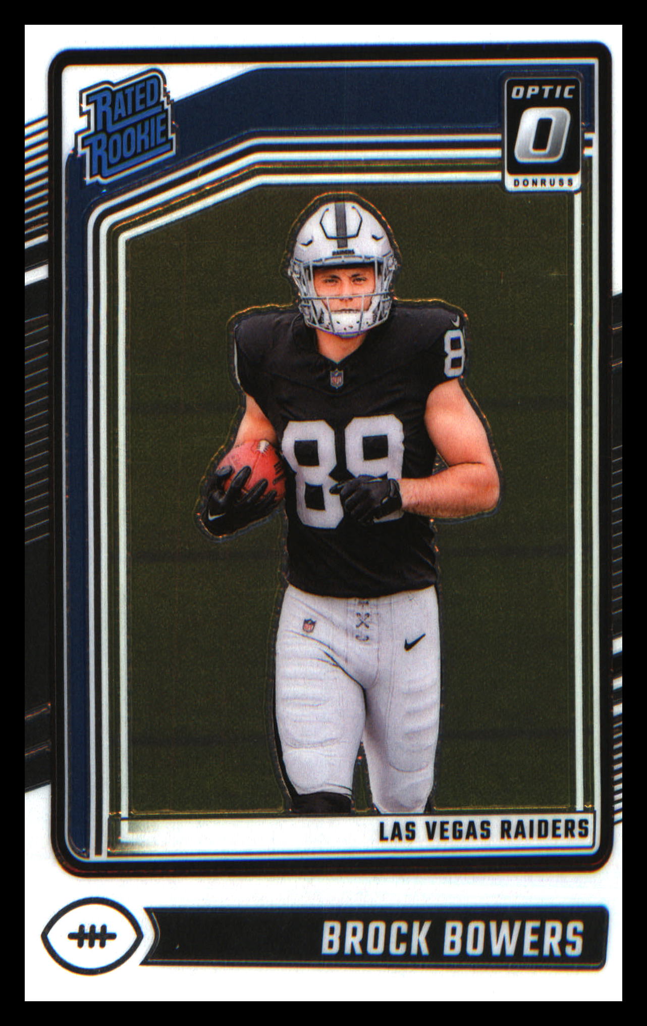 2024 Donruss Optic #215 Brock Bowers Rookie Rookie