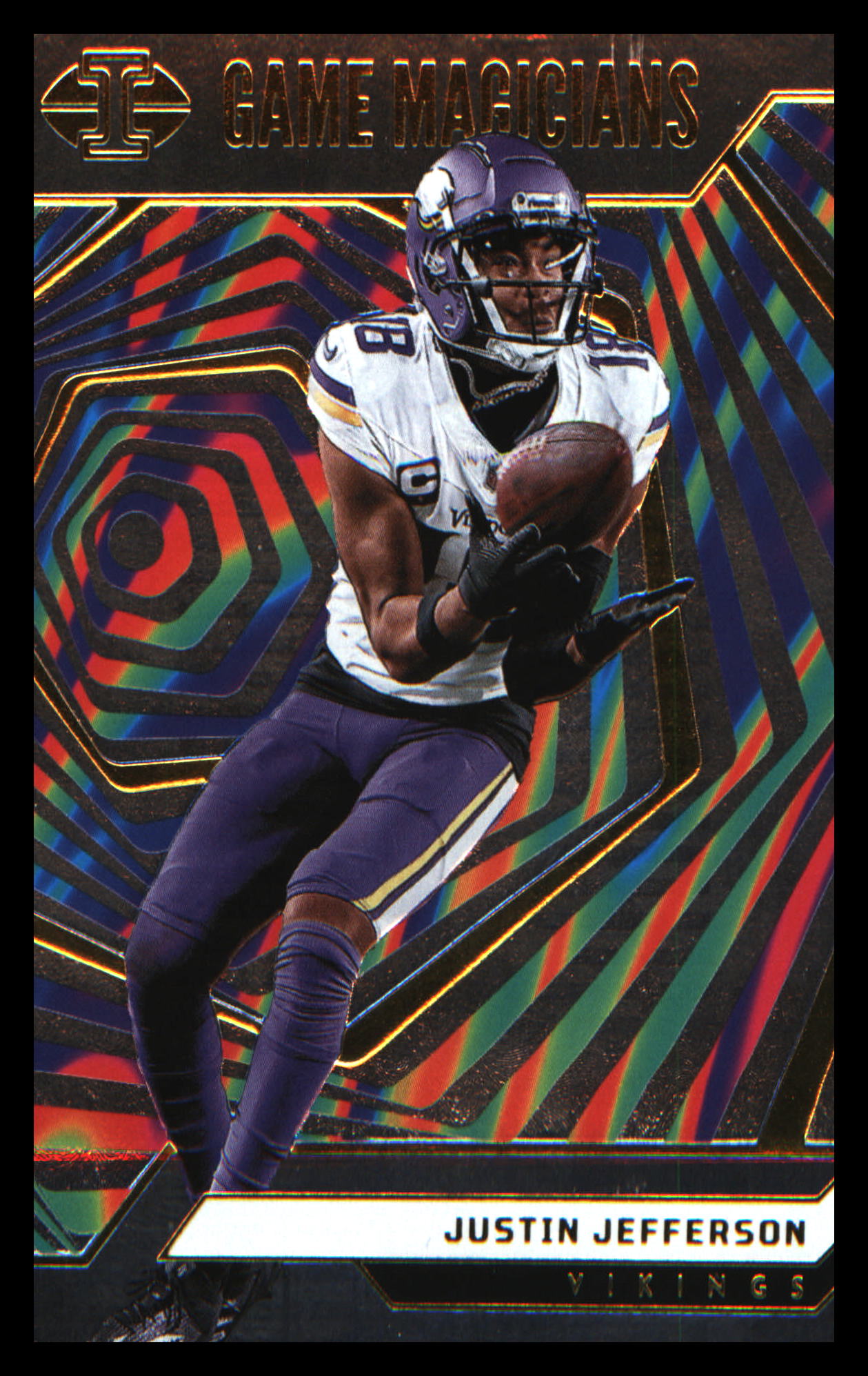 2024 Panini Illusions Game Magicians #16 Justin Jefferson