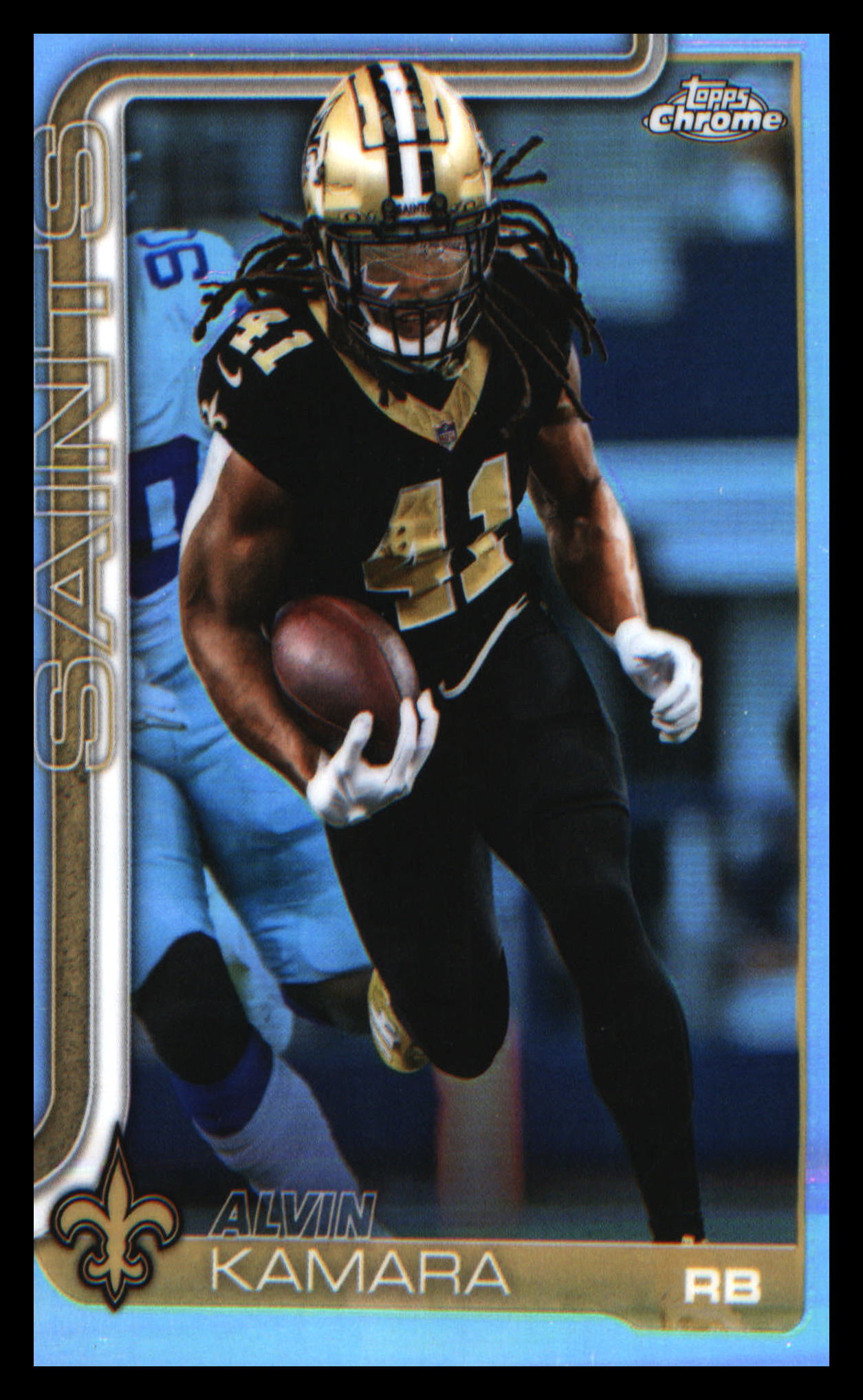 2025 Topps Chrome Topps Refractor #215 Alvin Kamara