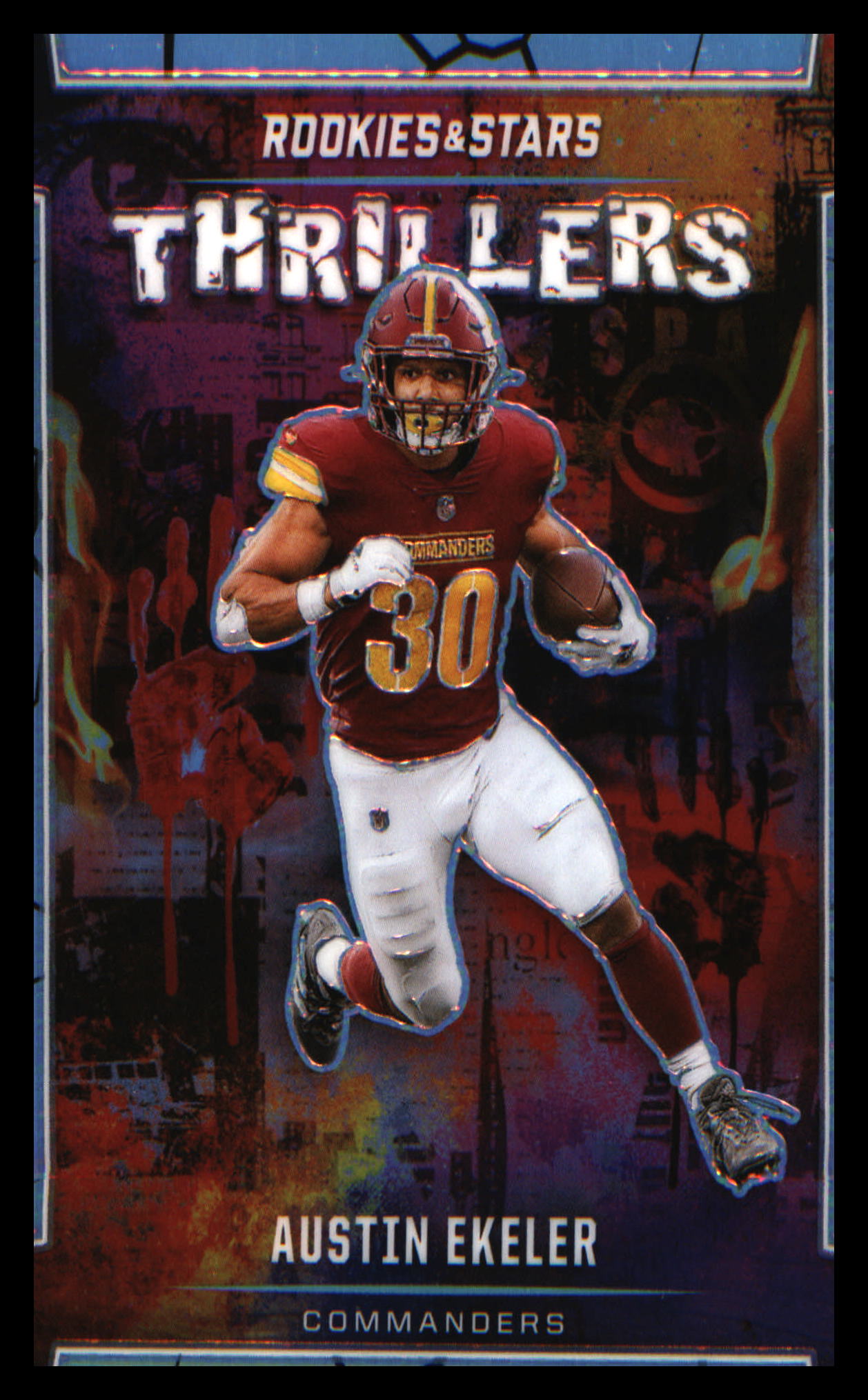 2024 Panini Rookies & Stars Thrillers Silver Prizm #T-AER Austin Ekeler