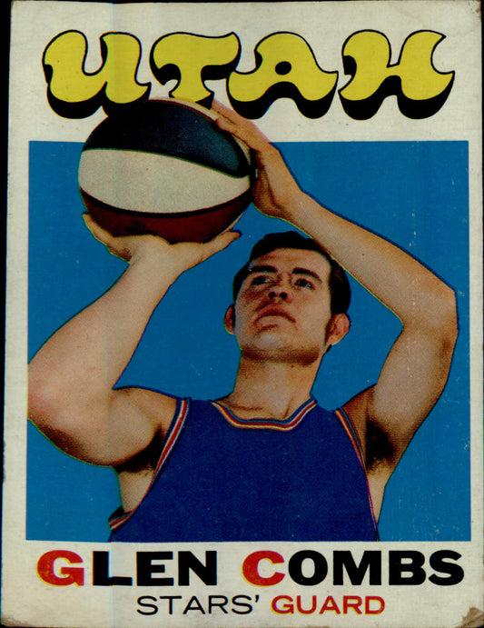 1971-72 Topps #215 Glen Combs Rookie Rookie
