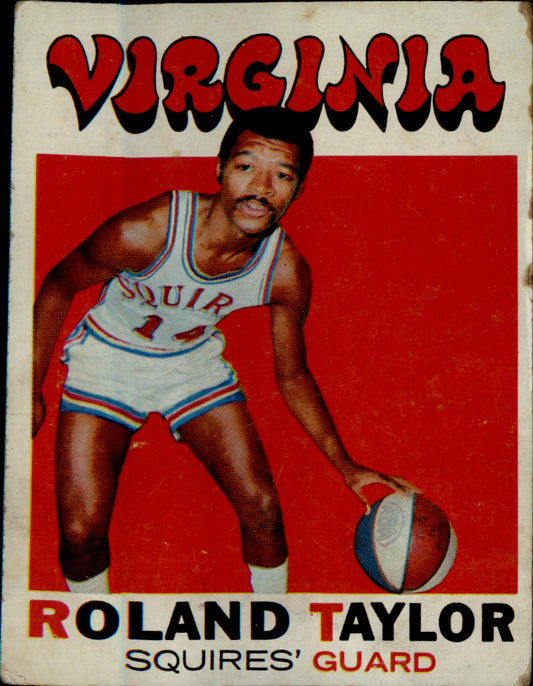 1971-72 Topps #173 Roland Taylor Rookie Rookie